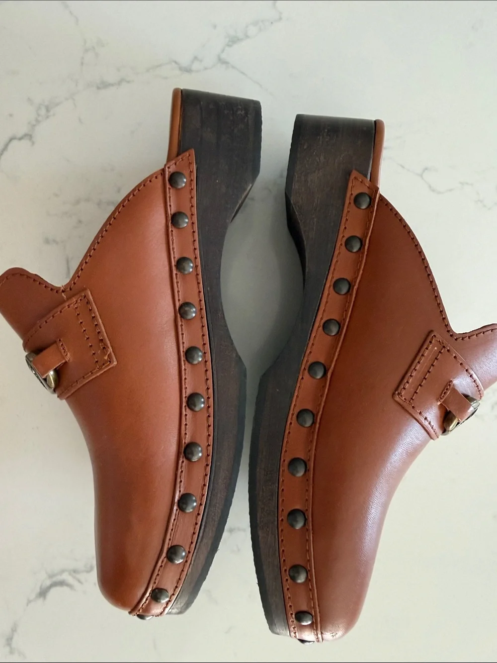 Zadig & Voltaire clogs with Brass Accent